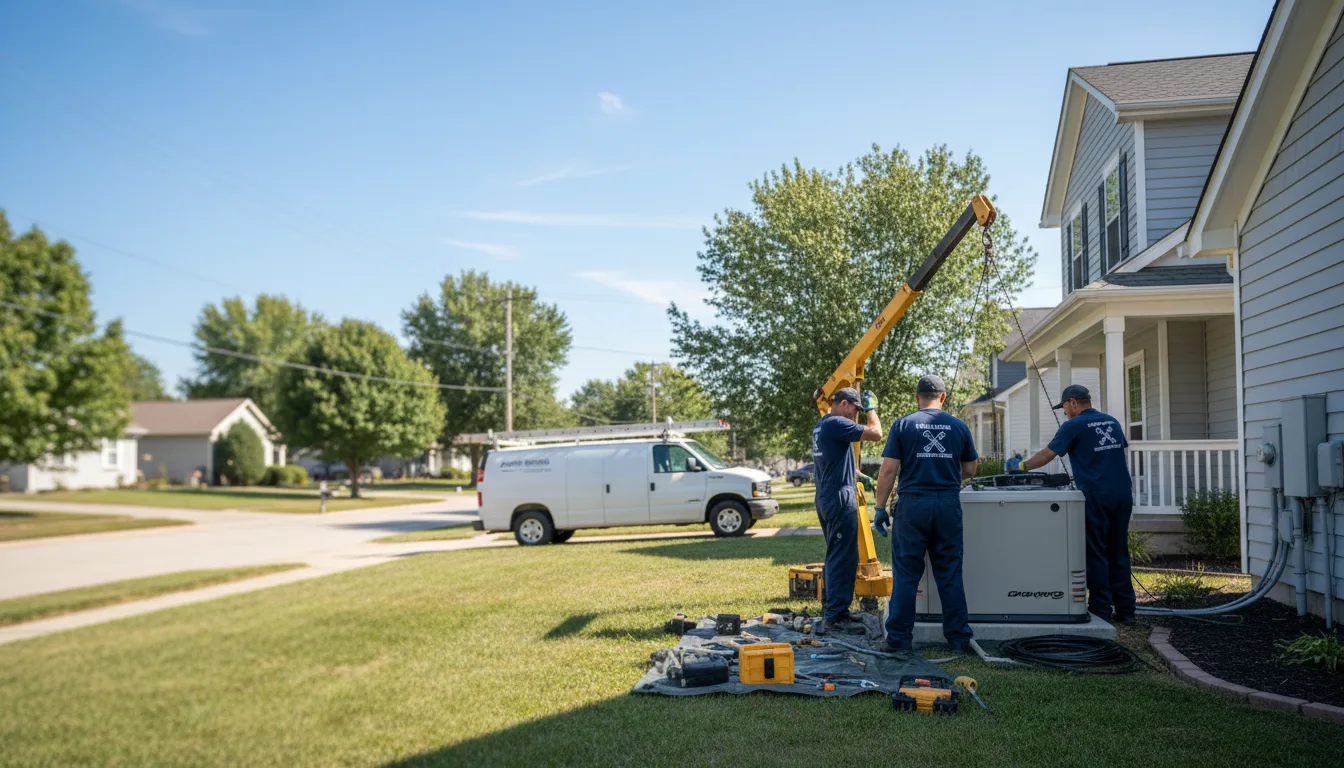 Generator Installation in Prairie Lea, TX near me